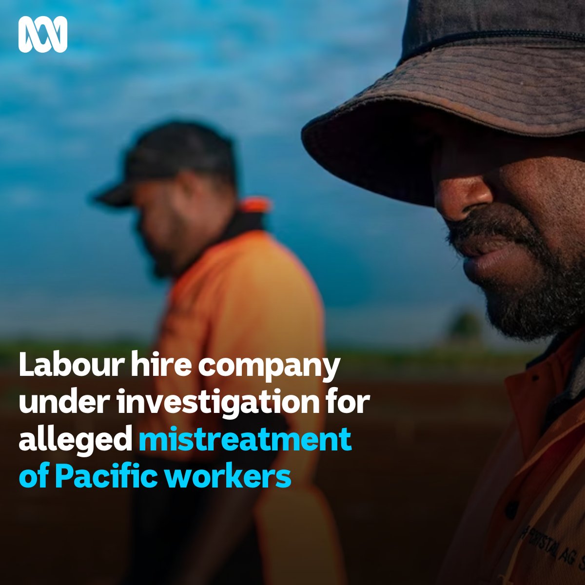A prominent Australian labour hire company is under investigation amid allegations Pacific Islanders hired to work on Queensland farms are being left without shifts, forcing them into homelessness and leaving them without money to return home.

Read more: ab.co/44I2Oqw