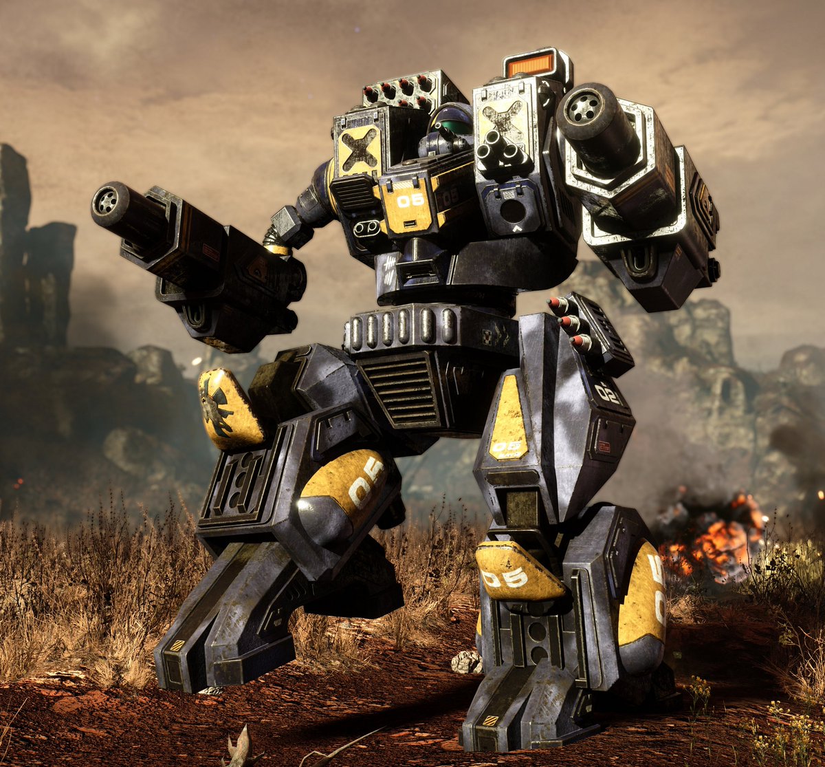 ArtofBattletech's tweet photo. Playing around with @Genesys85's gorgeous Hellbringer / Loki in @mw5mercs #battletech #mechwarrior #modcominglater https://t.co/8VjOnBKu3k