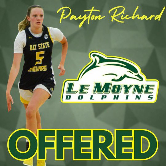 Congratulations to Bay State Jag 🐆 <a href="/paytonrichard_/">Payton Richard</a> on receiving an offer from <a href="/LeMoyneWBB/">Le Moyne Women's Basketball</a> ‼️