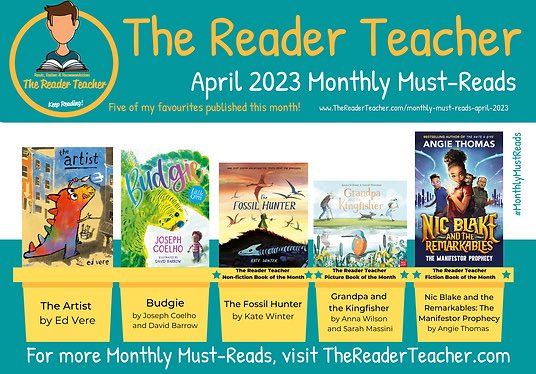 MrEPrimary's tweet photo. @ErikaMarford @_Reading_Rocks_ Check out my #MonthlyMustReads for five of my favourites published each month including a Fiction, Non-fiction and Picture Book of the Month: https://t.co/L6zskCfMZP 🤩📚 https://t.co/arZpSbJwfA