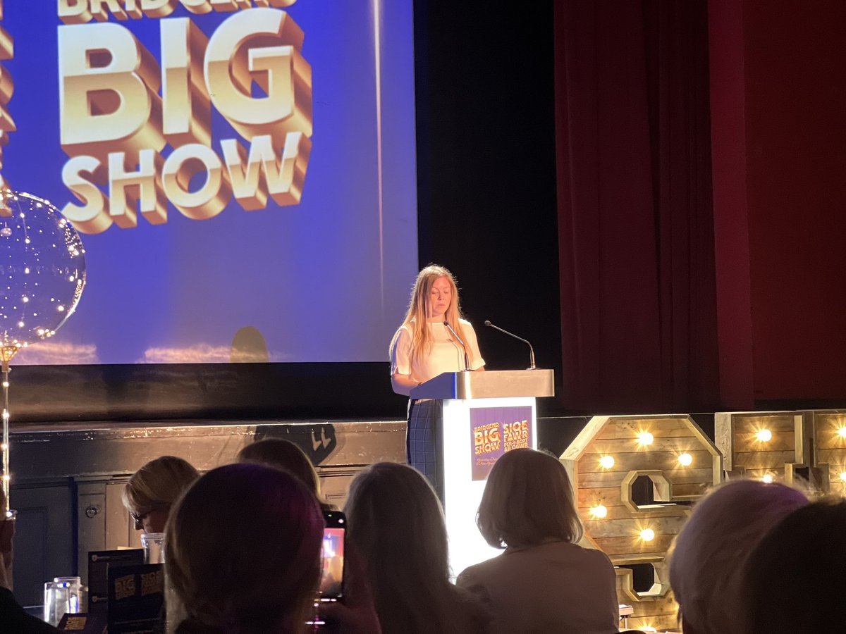MrsScudaPEWell's tweet photo. The Bridgend Big show did not disappoint this evening! As ever the @NexGenBridgend team absolutely smashed it! Sharing success stories from across Bridgend!  So proud watching past and present pupils putting Maesteg on the map @MaestegSchool #proudteacher
 #brightfutures https://t.co/5p09oOjED0