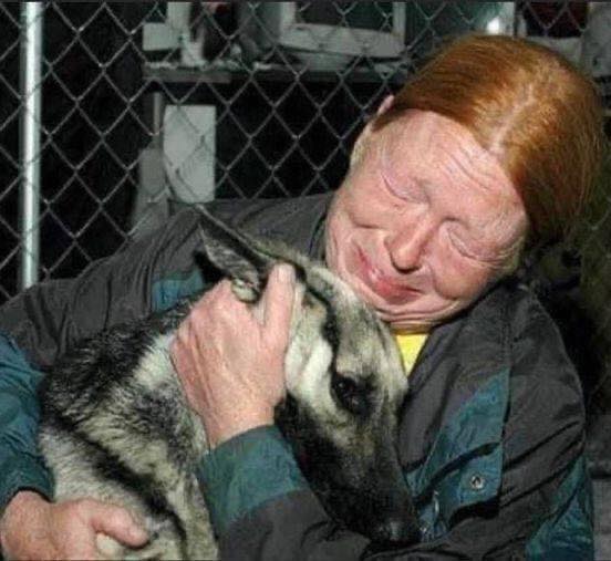 Dalbodog's tweet photo. An elderly lady went to the shelter to adopt a dog. As she was looking into the kennels, a dog sleeping in the corner stood up and looked up to her. Their gaze meet, and at that moment, they knew they both found a friend, a companion and someone to love . They were both rescued and found happiness!!!❤️‍🩹

Credit: Original Owner
Follow Us