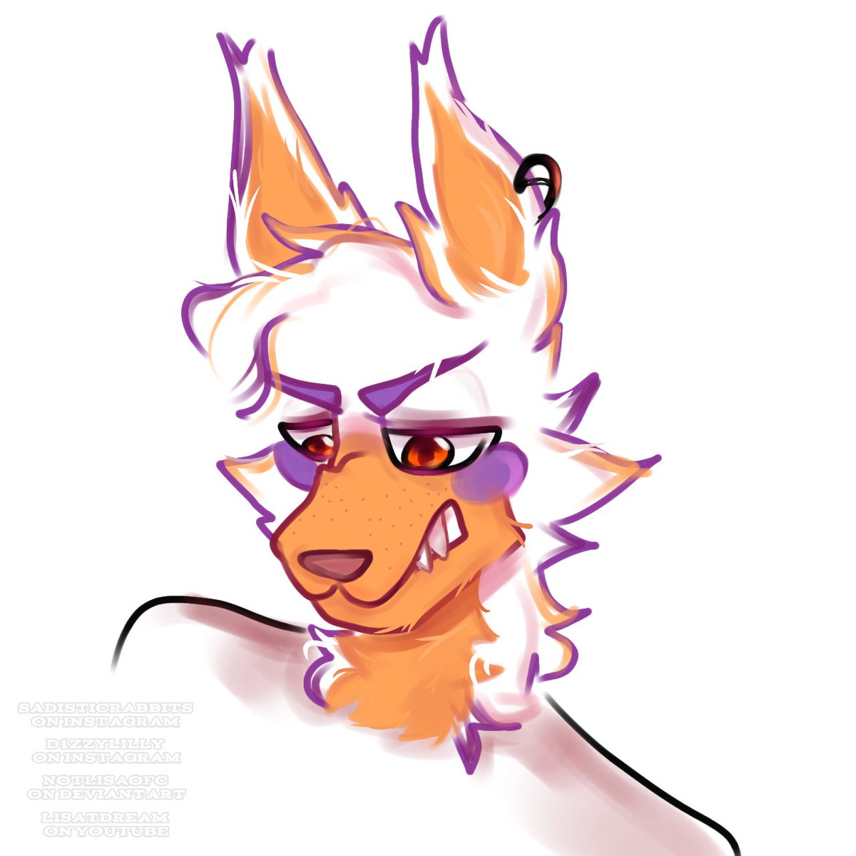Sadisticiscrazy's tweet photo. Stuff I drew today
Just random bs

#FNaF #furryoc #lolbitfnaf https://t.co/2nW0FpBxpI
