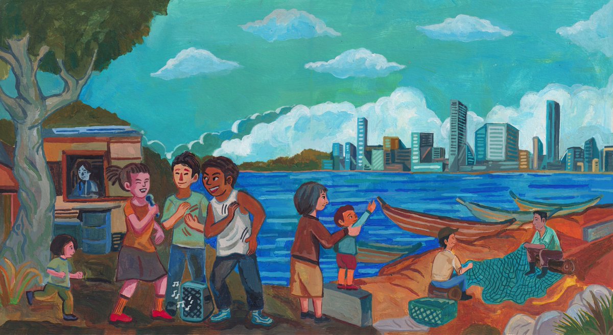 Alto Verde se formó alrededor del antiguo puerto de Santa Fe. Cuando los barcos dejaron de llegar, la zona se volvió "prime" para la gentrificación. Visitamos ambas orillas del río para conocer dos barrios que se miran, pero se desconocen. 
Escucha aquí: tinyurl.com/2p9wpcsw