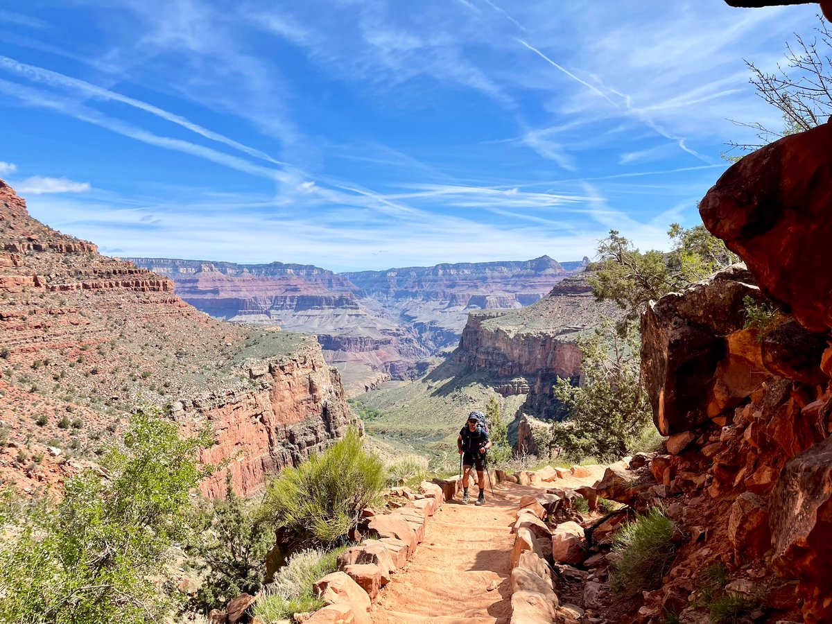 balvindarsingh's tweet photo. Back from backpacking @GrandCanyonNPS, w/ incredible nature, history (geology, indigenous, mining), &amp; company. 

Any coincidence that the warmest campsite on our trip (Horn Creek) also has the highest uranium content?! 😅🏕️🐍☢️🚱

https://t.co/v5apTDiMiC

https://t.co/qmIPuIIE0L https://t.co/4O8hNQF0gH
