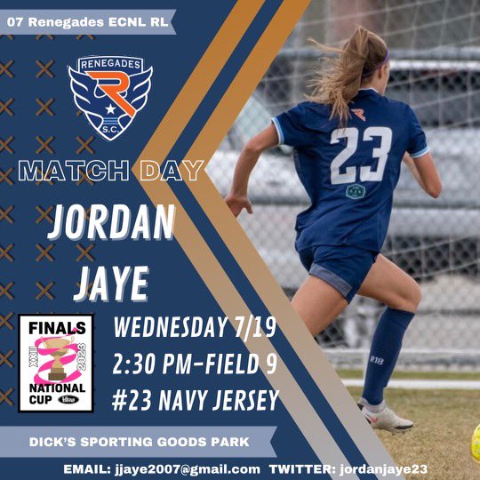 So excited for tomorrow’s game against NASA Tophat! Come out and support at Dick’s Sporting Goods Park. <a href="/ACU_Soccer/">ACU Soccer</a> <a href="/RenegadesSCU17g/">Renegades SC 07G ECNL RL NTX</a> <a href="/OuachitaSoccer/">Ouachita Women's Soccer</a> <a href="/OBU_WSoccer/">OBU Women's Soccer</a> <a href="/DBUWomensSoccer/">DBU Women's Soccer</a> <a href="/RHSEagleSoccer/">RHS Girls Soccer</a>