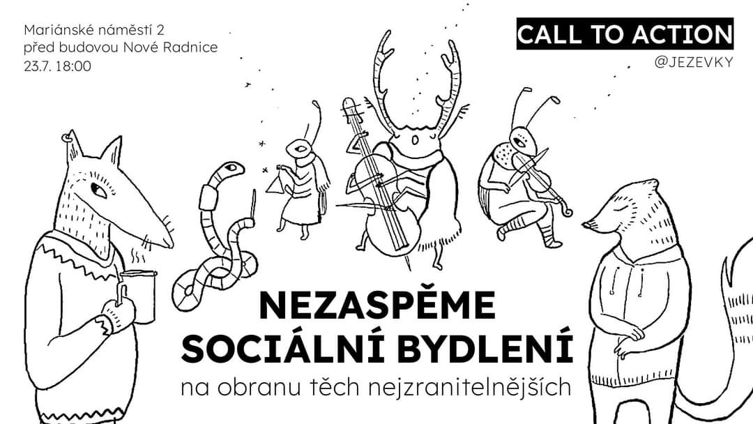 Nechceme si to ale nechat líbit! Tímto vás zveme na demonstraci a protestní přespání u magistrátu!
fb.me/e/1kmkHQOUA