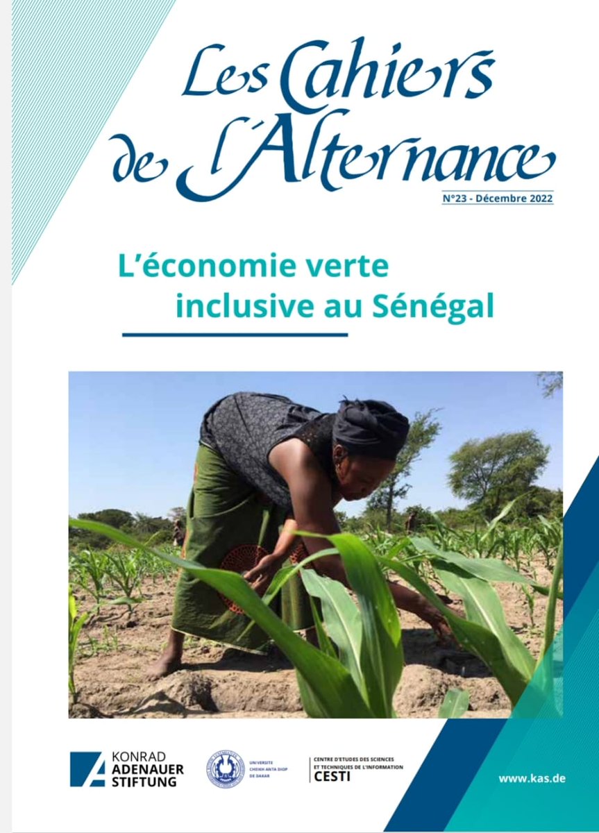 CESTIDAKAR's tweet image. 📍Le @CESTIDAKAR et la Fondation Konrad Adenauer vous convient à la cérémonie de présentation des Cahiers de l’Alternance 2022 qui aura lieu 📒 le lundi 24 juillet 2023 à 10h au siège de la Fondation Konrad Adenauer.

#CESTI
#FKA