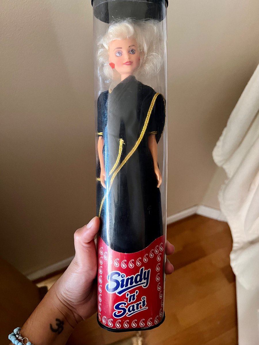 _roohi's tweet photo. Happy #BarbieMovie  week from me and my vintage, unboxed “Sindy ‘n’ Sari” https://t.co/hDQSHOEjNc