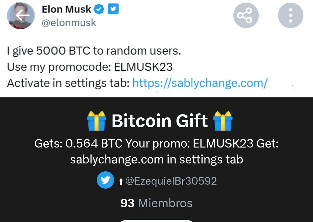 TradingDuck1's tweet photo. Wtf is this @elonmusk ?
Maybe #ScamAlert  for some people https://t.co/HM7fntgciU