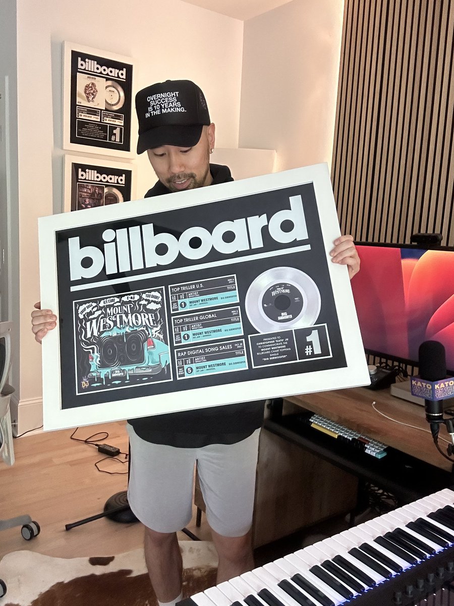 KatoProducer's tweet photo. If I never produce another song again, I’ll be happy knowing I had snoop, cube, 40 and short all on one song. https://t.co/RirtMIZyR6
