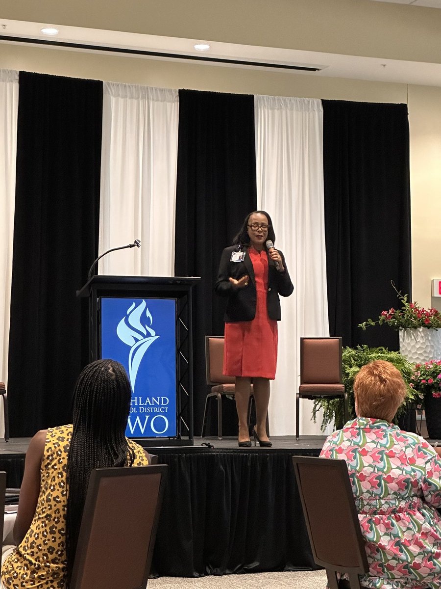 Great day <a href="/RichlandTwo/">Richland School District Two</a> Back to School Administrative Inservice learning about being Purpose Drive and Future Ready!  It’s going to be a great school year! <a href="/MooreKimD/">Dr. Kim Moore</a>