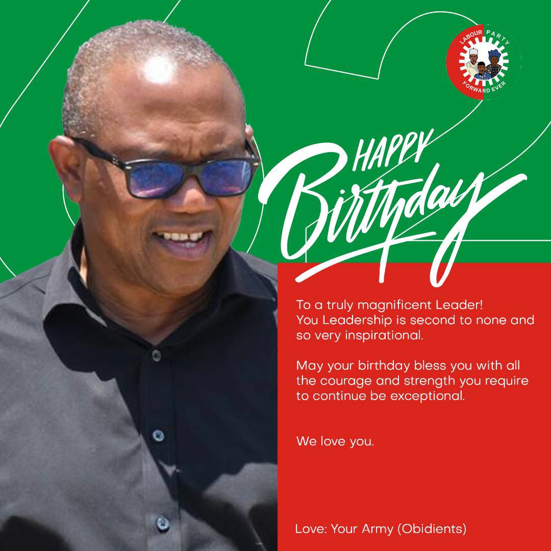 In 15 Minutes ❤️❤️❤️❤️🔥
#HappyBirthdayPresidentPeterObi #WorldPeterObiDay
#HBDPeterObi