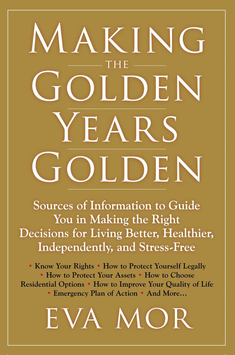 Eye opener how to make your Golden Years Golden..