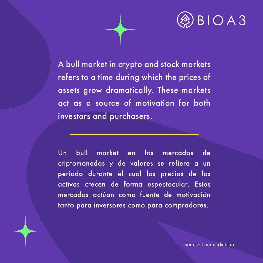 BioA3_Official's tweet photo. #Cryptionary: The crypto world uses a lot of terms that existed before its creation but applied to this new technology, one of them explains the phenomenon of a high in asset prices.
📍 Follow us in our socials https://t.co/r5GYDGwsTS
#bioa3 #cryptonews #crypto #altcoin https://t.co/4uorRYToIk