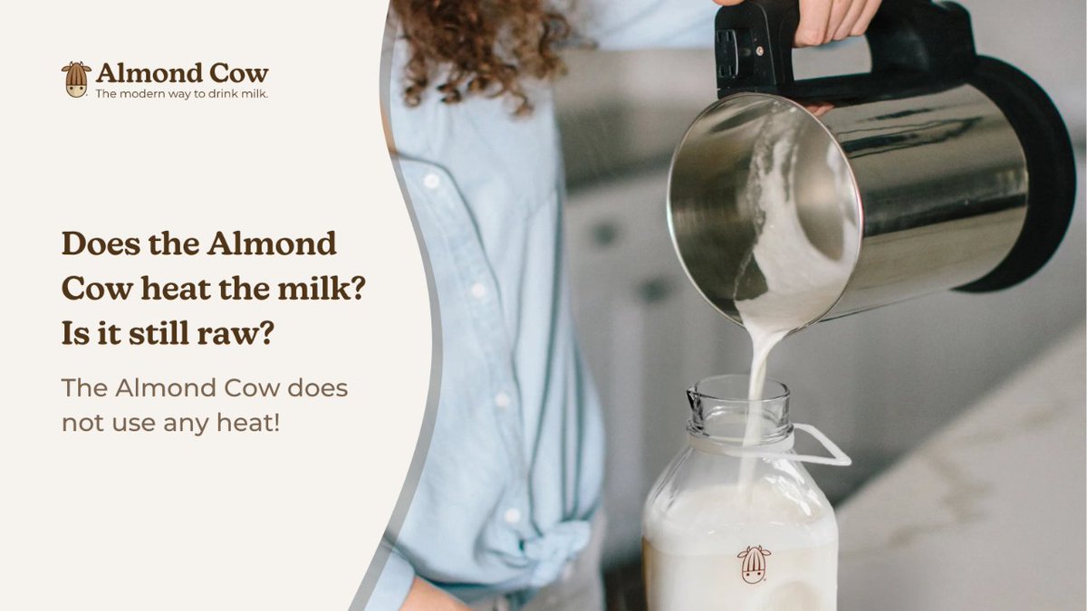 Get the real scoop on how exactly the Almond Cow creates raw, delicious milk with no heat needed.

Click the link ⏩ for more FAQs! almondcow.co/frequently-ask…