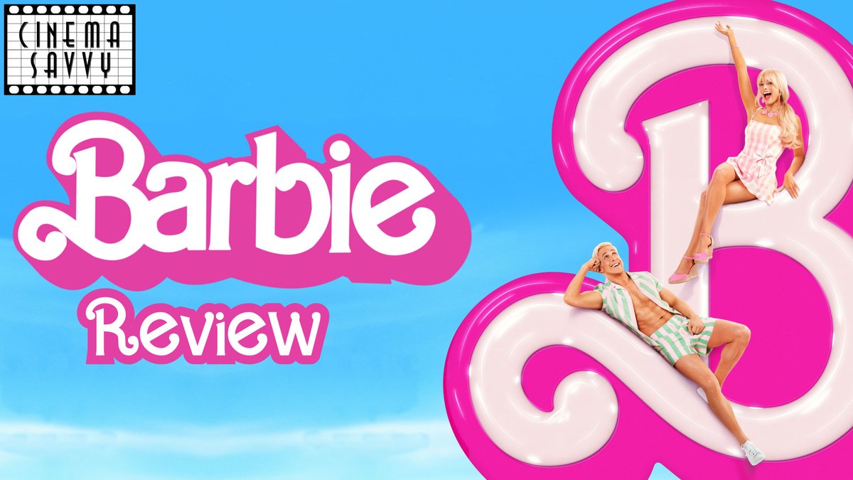 'Wonderful, hilarious and heartbreaking' A few of the words used to describe the masterpiece that is Greta Gerwig's Barbie... Our review is now up featuring @ReosPositivePOV and @charliesfow: youtu.be/hVTyiFA-6Jk #BarbieMovie #MargotRobbie #RyanGosling