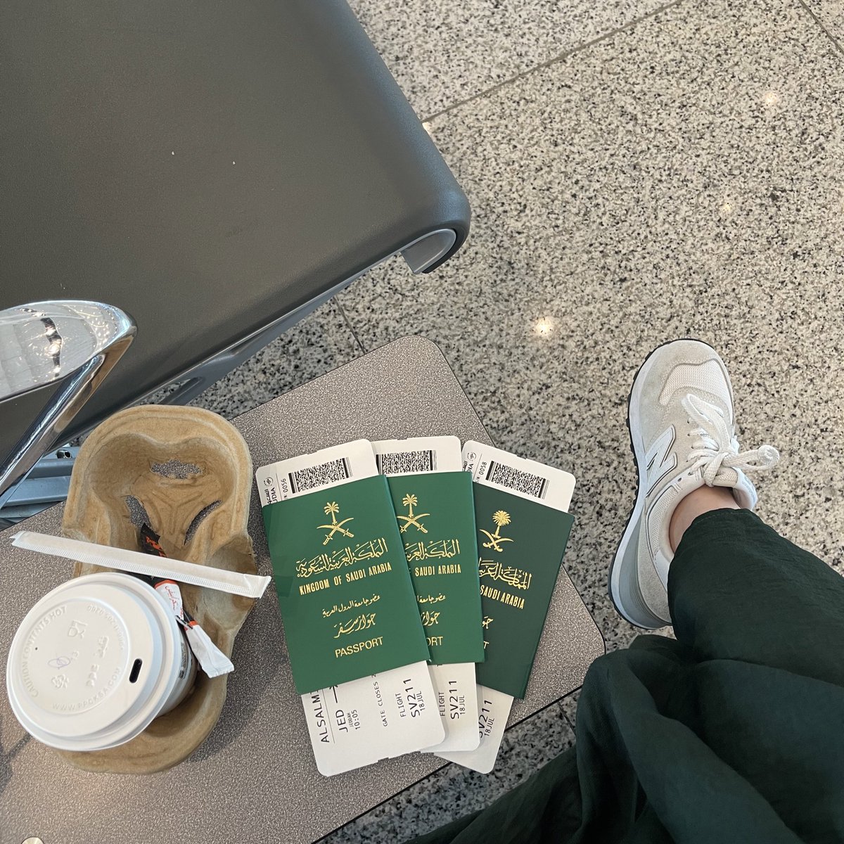 al1nada's tweet photo. First time on a plane! 🤍 https://t.co/CbpxhrLYkC