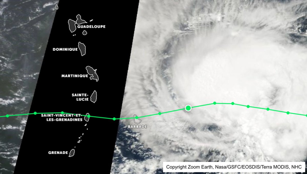 ClemtBouvier's tweet photo. It's sometimes difficult to understand what's happen during a #hurricane.
Video #monitoring our #beaches can provide outstanding informations, even during extreme events. Here, some before/after shots during hurricane #Bret, which hit #Martinique few weeks ago. https://t.co/AUvnABFM7A