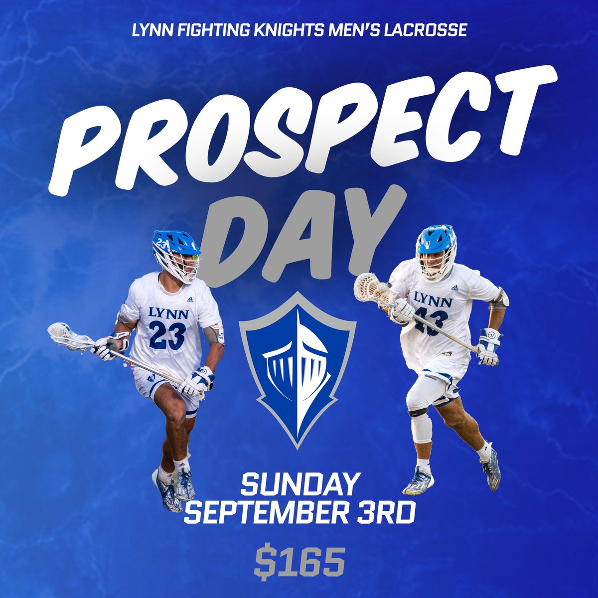 The Fighting Knights are excited to announce our Fall prospect day will be taking place September 3rd in Boca Raton,FL. Come see what it takes to live a day in the life as a Fighting Knight! Link in bio to register.
