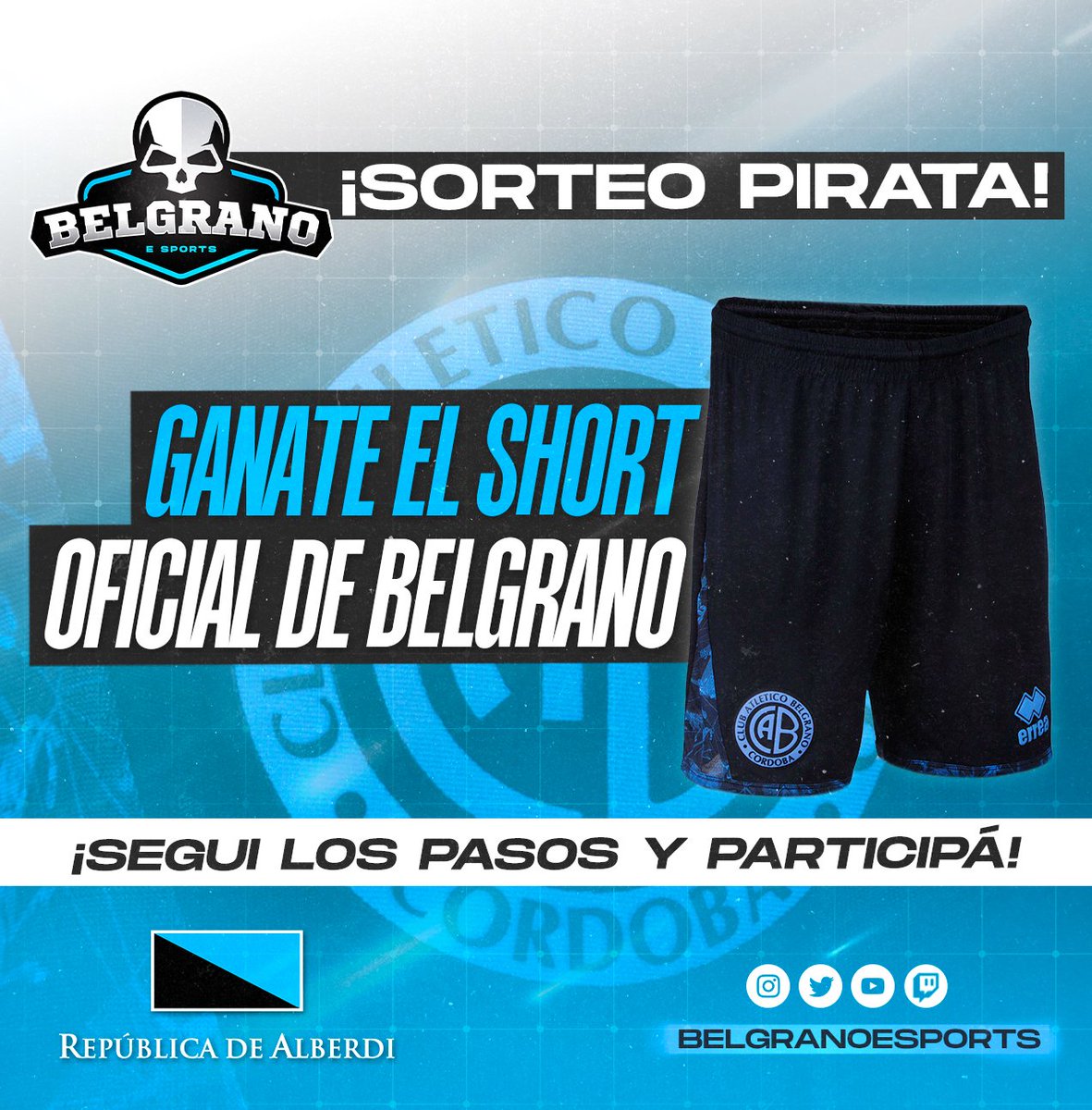 🔥⚽🩳 ¡EN LA #SEMANADELAMIGO, REPÚBLICA TE VISTE PARA EL PICADO! 

☑️ Darle RT.
☑️ Seguir a <a href="/CABesportsok/">Belgrano Esports</a>
Y <a href="/RepDeAlberdi/">República De Alberdi</a>.
☑️ Etiquetar a tu amigo/a con el que más tiempo te la pasas jugando en la PS o PC.

🗓️ El martes 25 de julio se anunciará 
el/la ganador/a.