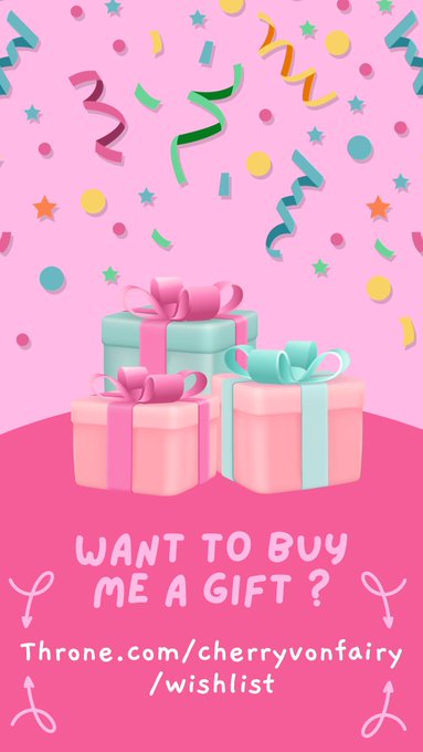 My birthday is next month! I'll be 28 on August 22 🥰 If you'd like to get me a gift check out my wishlist