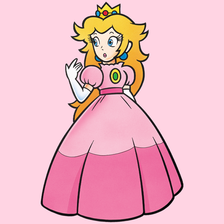 pichitime's tweet photo. Peach - Super Mario Bros. https://t.co/VKzcKpPwDS