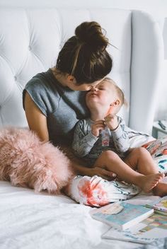 he finally deaged, and i caught a rare moment between him and his mother without them acting like fools @noareverie