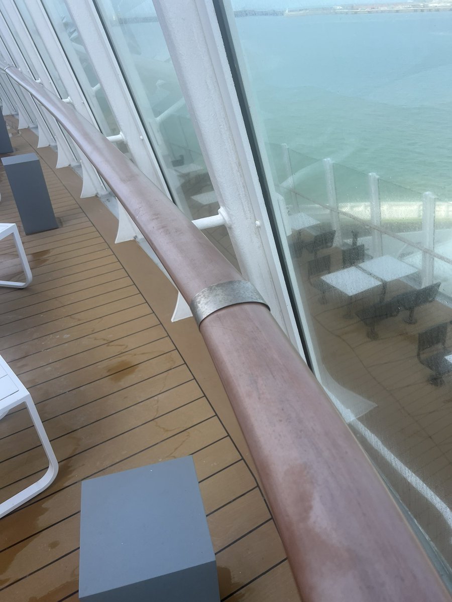 bentwicks's tweet photo. @POferries Cheap Chinese junk or Rust Bucked would be a better name. Great condition after a week or so in operation. So many faults, too many faults to list and upload, broken items and rusting. Hope you don’t by another white elephant! But on the positive note the engines are great 👍 https://t.co/CcUZKL1Vug