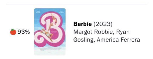 Barbie' debuta com excelente aprovação no Rotten Tomatoes