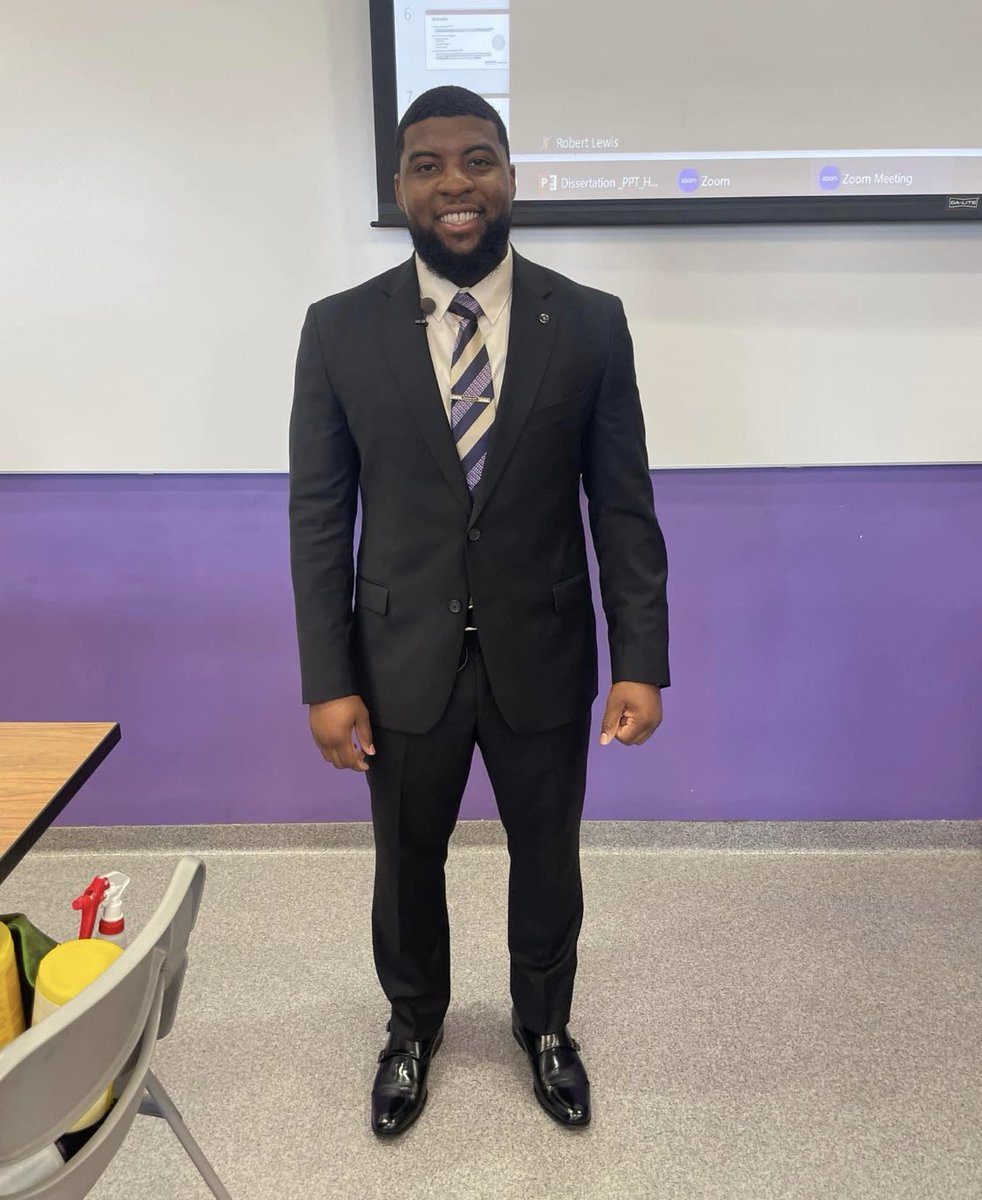 I am proud to announce that I successfully defended my dissertation yesterday. This has been a challenging, yet rewarding journey. Thank you to everyone for your love, support, and congratulations. I love you all!

Sincerely,
Dr. Lonnie Hobbs, Jr. 😎🍾