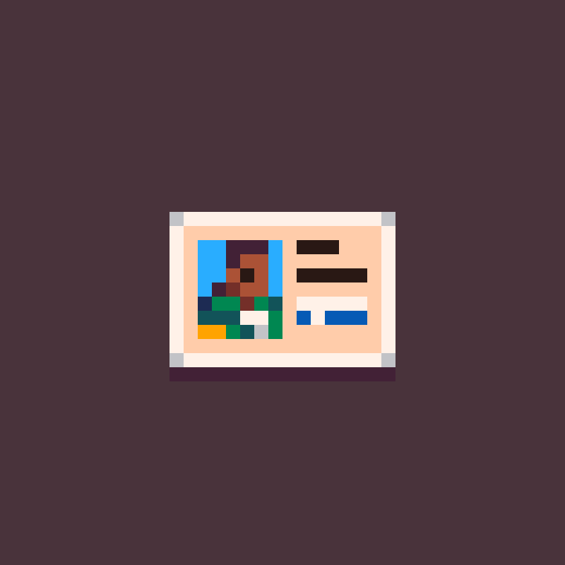 jammigans's tweet photo. Theme: #ID
@Pixel_Dailies #pixel_dailies #pixelart #pico8 https://t.co/3jlh4h6gF9