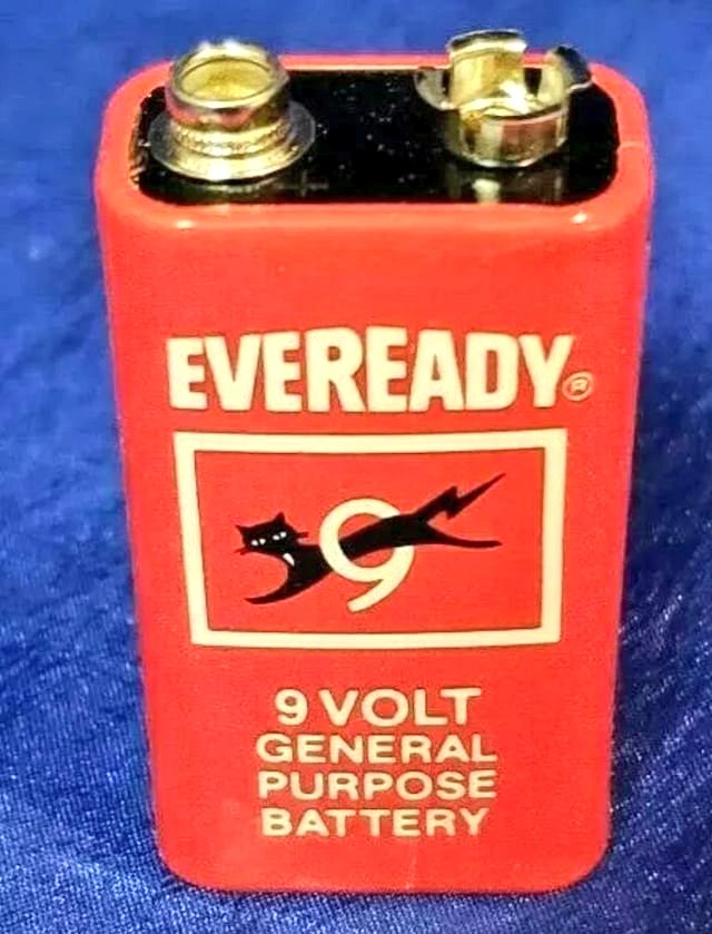 If you're old enough to know the significance of a 9 volt battery, your childhood was amazing! 👅⚡️