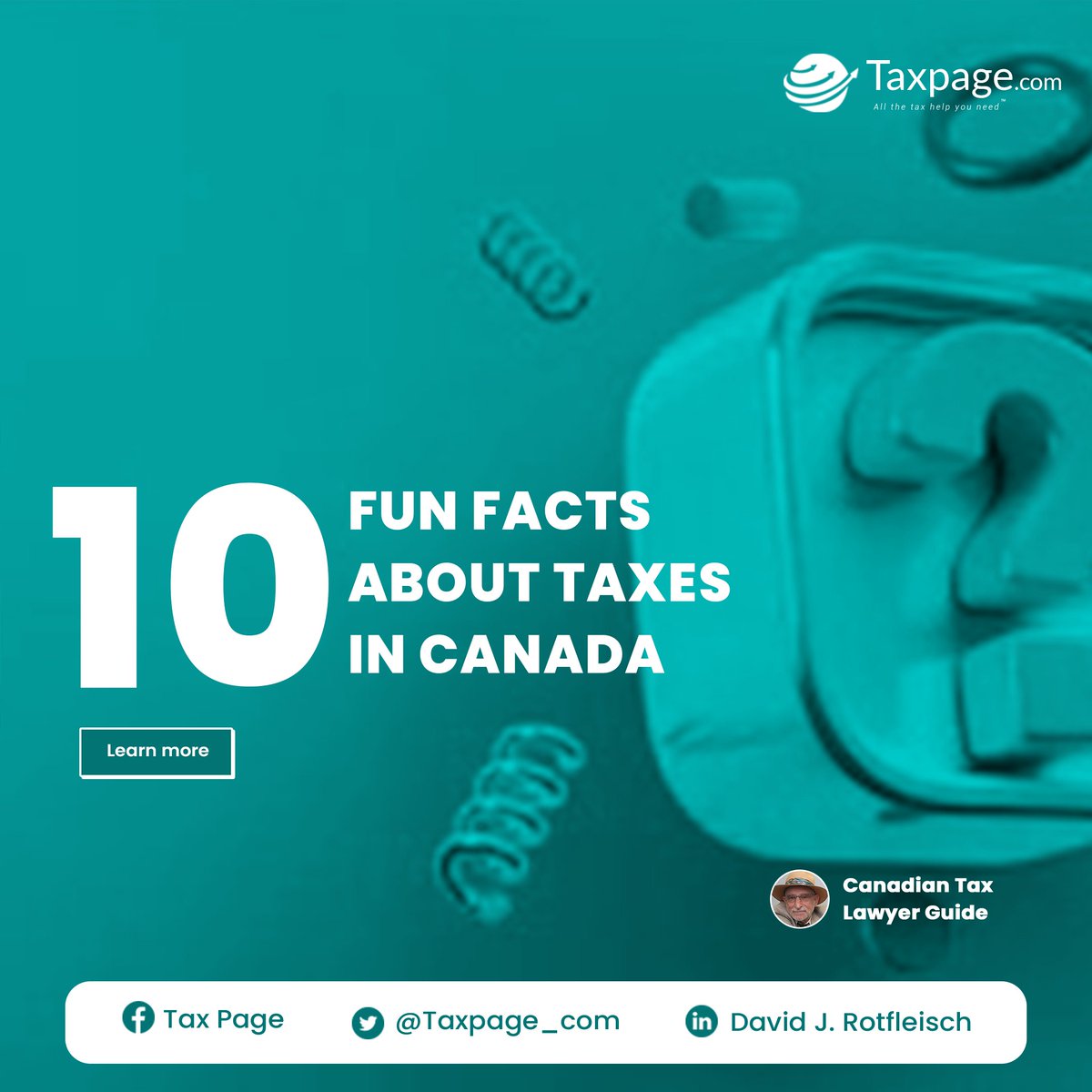 10 fun facts about taxes in Canada

Did you know? 

#Taxpage #TaxFacts #Fun #Messi #Thread