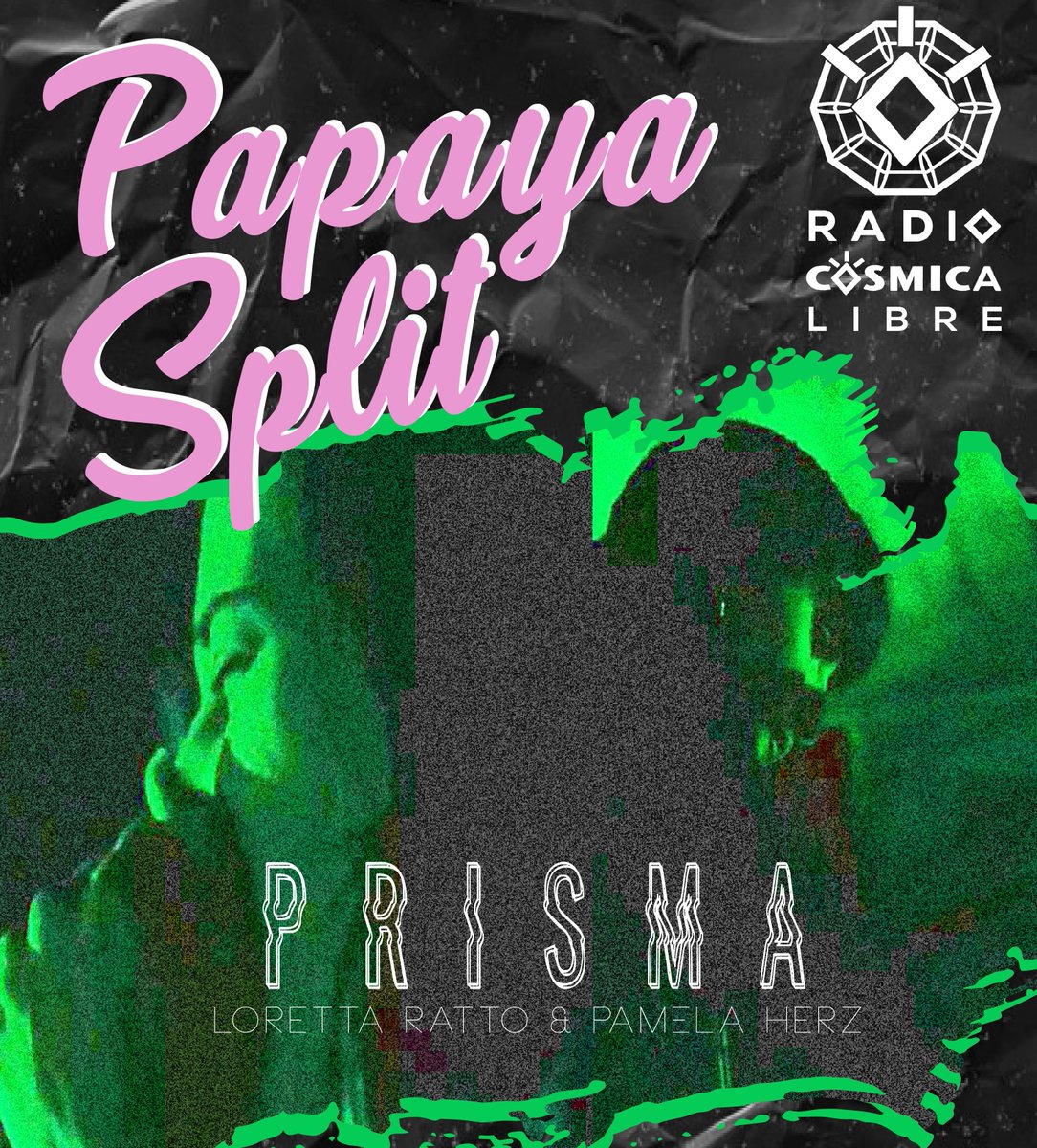 Escucha de nuevo los capítulos de #PapayaSplit todos los viernes a las 2pm. Una serie de entrevistas con proyectos en la música experimental y arte sonoro. 
Sintoniza por radiocosmicalibre.org
#mexico #papayasplit #musica #experimental #mujeresquehacenruido #tecnologia #dialogo