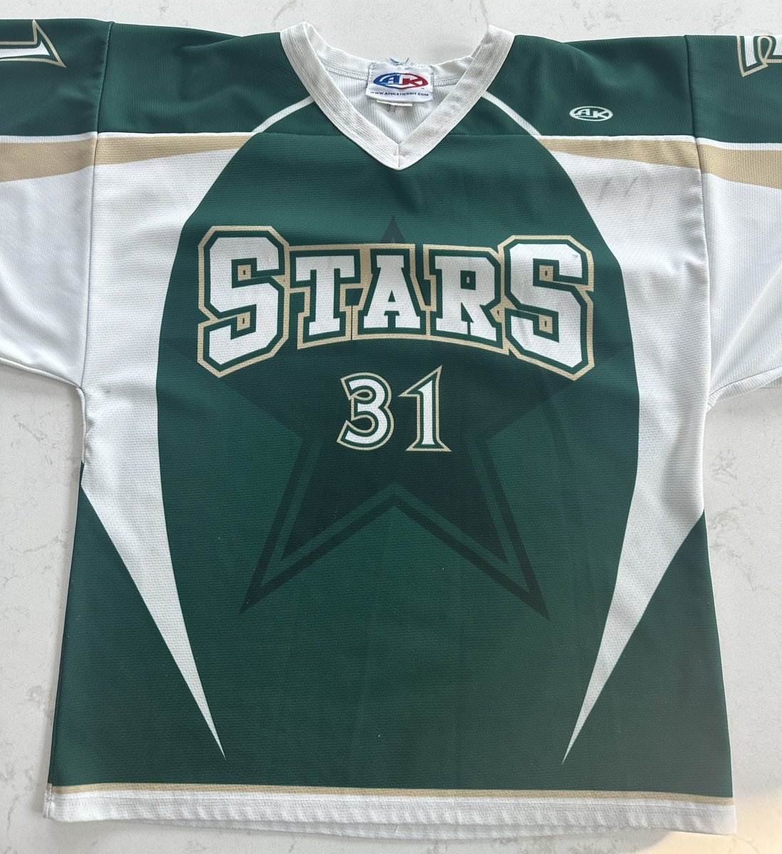 Gravelbourg Minor Hockey is rebranding for the 2023 season.  As a result, we have our current jerseys available for sale!  They are an Athletic Knit sublimated jersey.  They simply say Stars on the front so could be used in any town or Rec league.