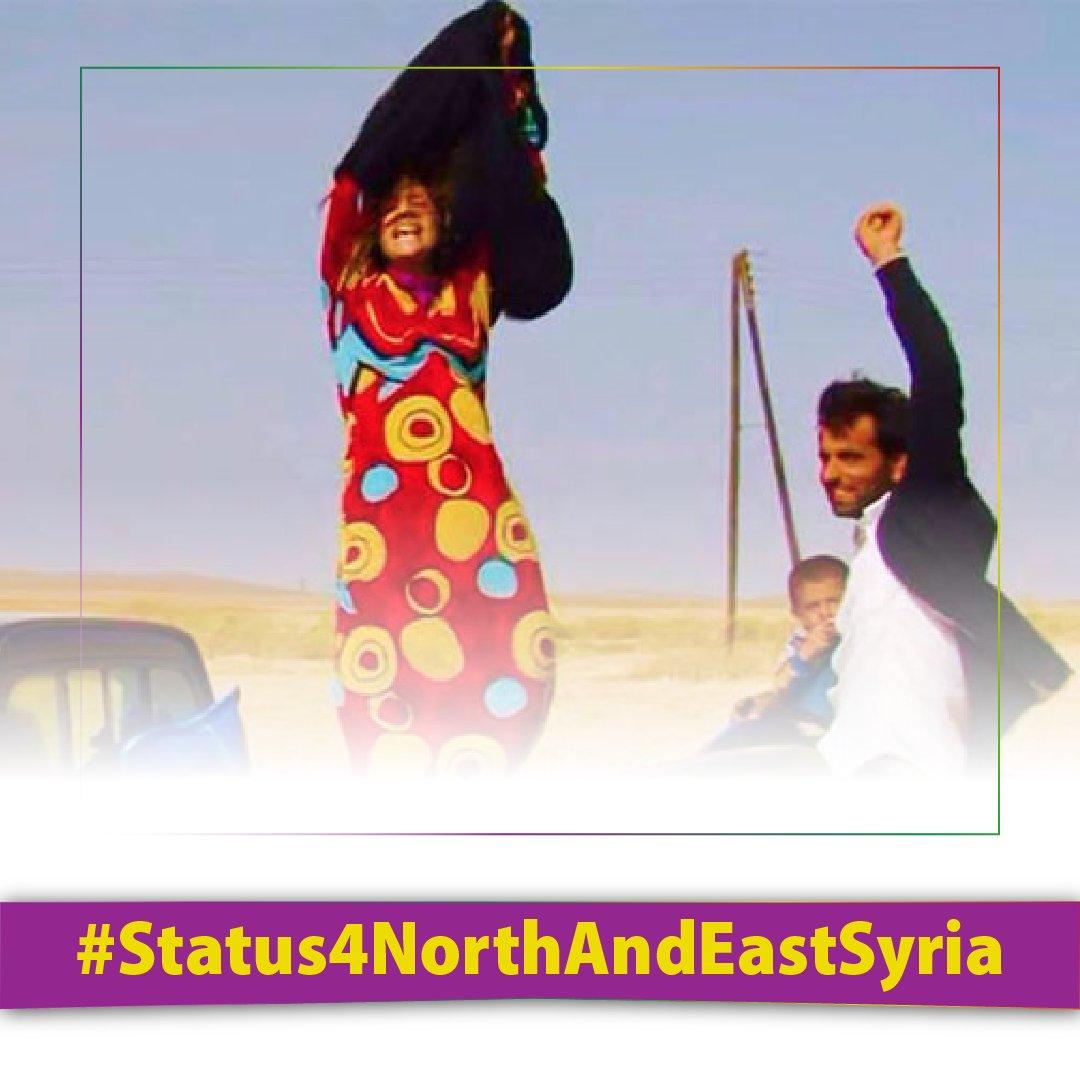 Faşizme ve esarete karşı direnen özgürlük kadınlarının devrimidir Rojava✌️✌️
#Status4NorthAndEastSyria