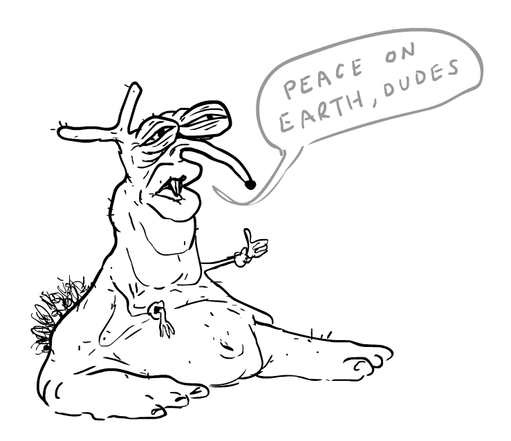 psychicpebble's tweet photo. charismatic rabbit guy gives incredible speech that inspires everyone on this sick planet to do better https://t.co/wvwjqXkK1J