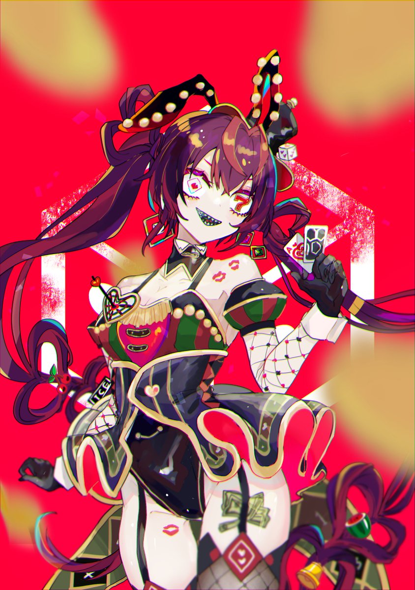 wolfee911's tweet image. “𝘊𝘰𝘮𝘦 𝘰𝘯𝘦 𝘊𝘰𝘮𝘦 𝘢𝘭𝘭.ᐟ
𝘛𝘦𝘴𝘵 𝘺𝘰𝘶𝘳 𝘭𝘶𝘤𝘬~
𝘈𝘯𝘥 𝘴𝘦𝘦 𝘸𝘩𝘦𝘳𝘦 𝘺𝘰𝘶 𝘭𝘢𝘯𝘥.ᐟ”

The ‘Potentially’ Slightly Crazy Casino Girl Saida Aisu!