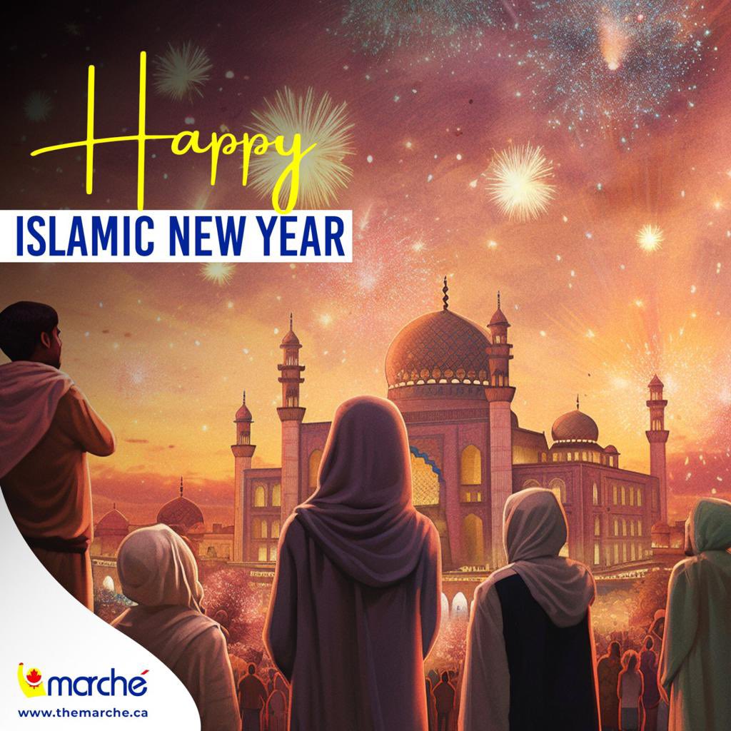 marche_the's tweet photo. As we enter the Islamic New Year, let's embrace the opportunity to renew our intentions, seek knowledge, and strengthen our relationship with the Quran. 
May this year be filled with enlightenment and blessings. Happy New Islamic year! 🙌

#islamicnewyear #themarche #marchecanada https://t.co/QfF2y4sUzH