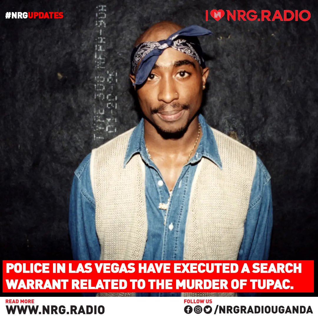 NRGRadioUganda's tweet image. 26 years later after his murder, police in Nevada have executed a search warrant at a location in Henderson which is in connection with the ongoing investigation. 🎤

#NRGRadioUG