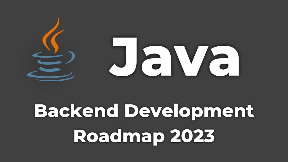 vikasrajputin's tweet image. Java Backend development will remain one of the highly in-demand jobs in 2023.
Here's a simple and structured roadmap to becoming one (with youtube videos):