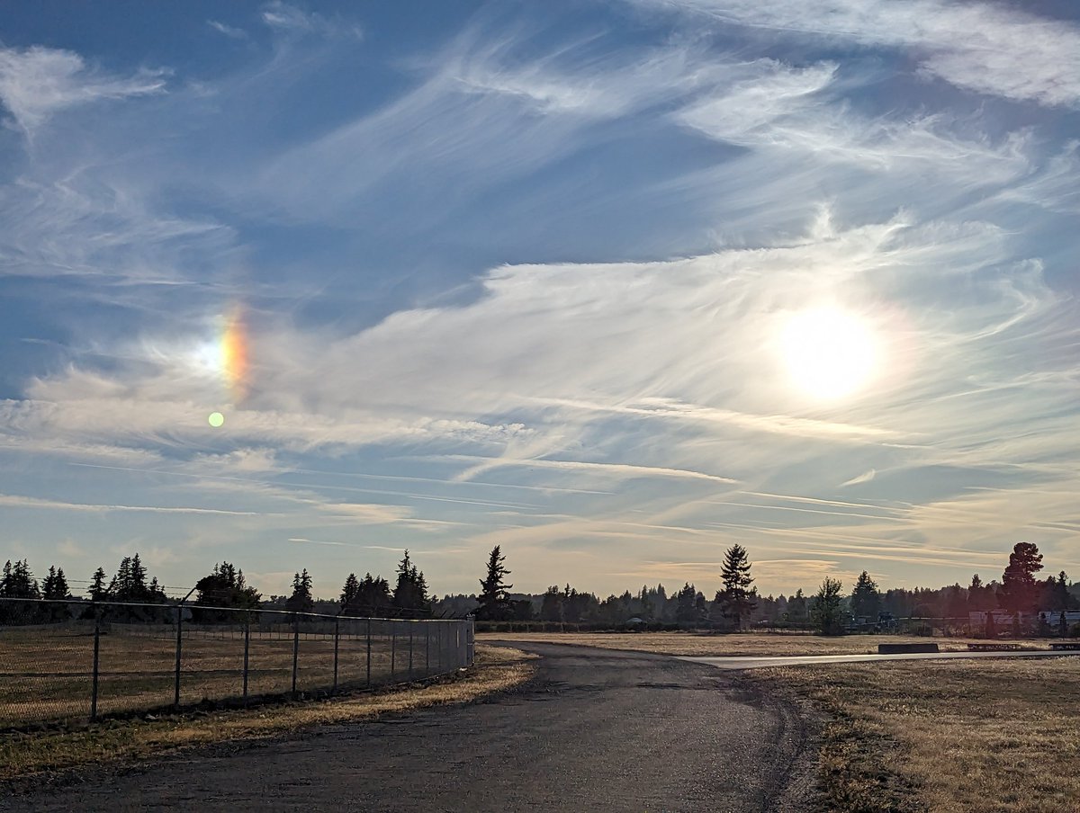 Why were there two suns this evening? <a href="/MMadryga/">Mark Madryga</a> Photo taken from YXX