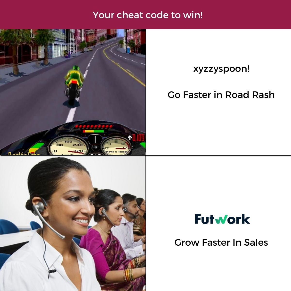 Since <a href="/ksriganapathy/">sri</a> won't allow me to post this on LinkedIn via the official <a href="/futworkindia/">Futwork</a> page, I will unleash my creativity on twitter.