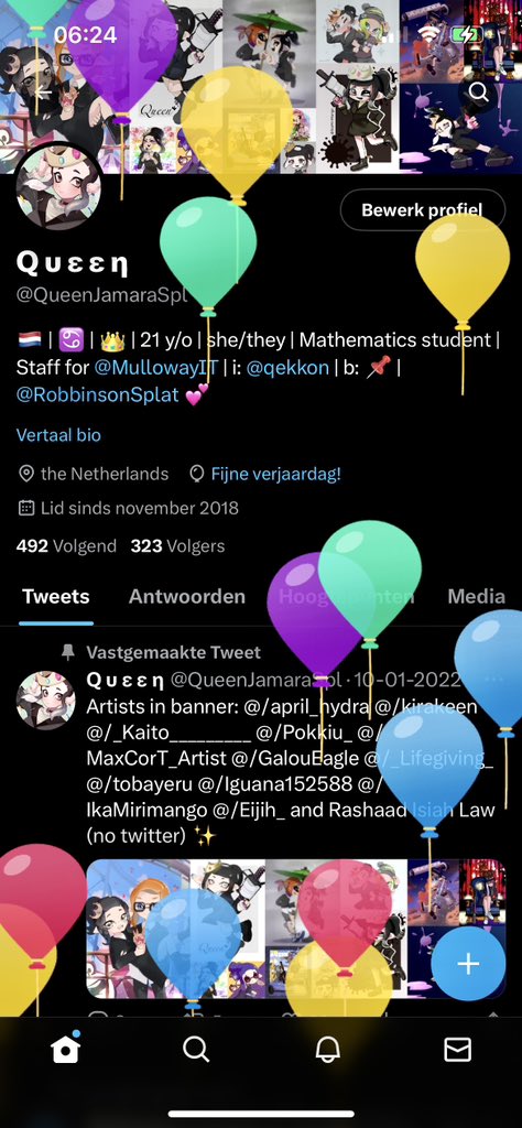 Q υ ε ε η (Jamara) tweet media