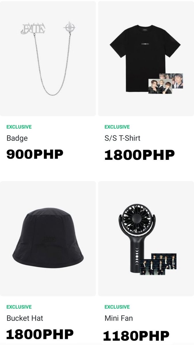 GoldenMoonKShop's tweet photo. PH GO

ENHYPEN WORLD TOUR FATE MERCH

🏷️ PRICES IN PICTURES 
📅DOO/DOP : pay as you order or til sold out
🚚MOD: JRS, SCO, LBC COP-COD
💰MOP: gcash unionbank paymaya seabank
📩 DM FOR FORM https://t.co/S9zGKugSWG