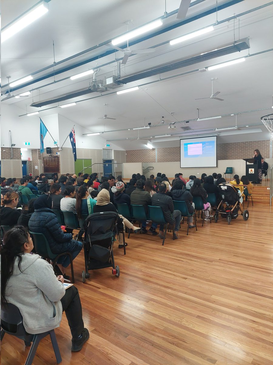 It's a full house today at Rosehill Public School. Parent meeting about reports hosted by our wonderful APCIs.