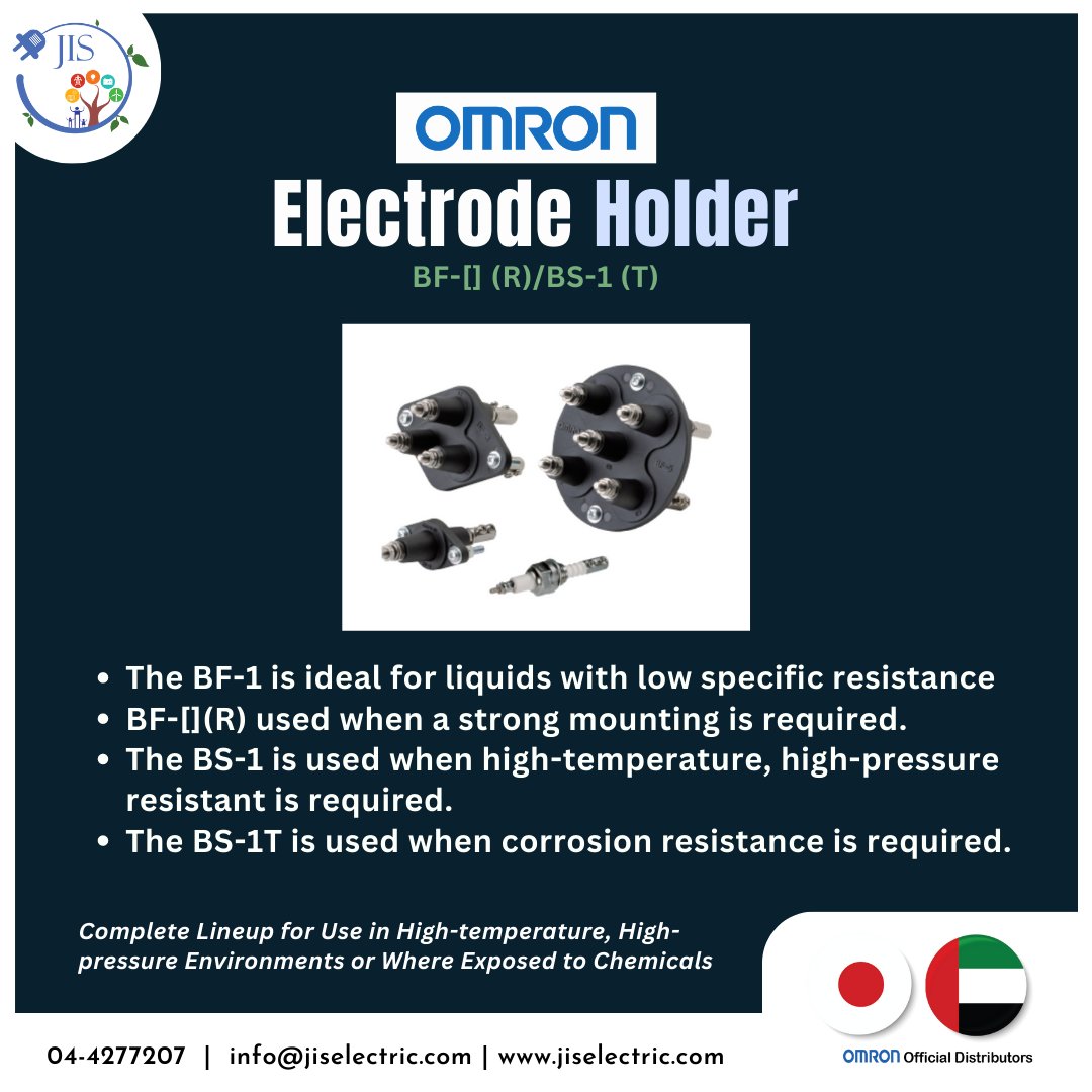jiselectric's tweet image. Electrode Holder
Make: Omron

Contact now: 044277207
or Visit Us: jiselectric.com

#omron #OmronAutomation #omronplc #electronicsolution #electronicsprojects #electronicsengineering #electronicsproject #electronicsengineering #manufacturer #manufacturing #manufacture