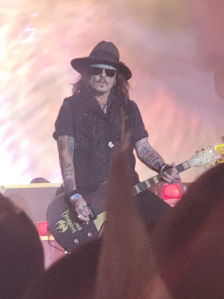 NurseKaylee's tweet photo. 6/24/23 - Munich - Hollywood Vampires 

#JohnnyDepp #HollywoodVampiresTour2023 https://t.co/0CZ5onpmMC