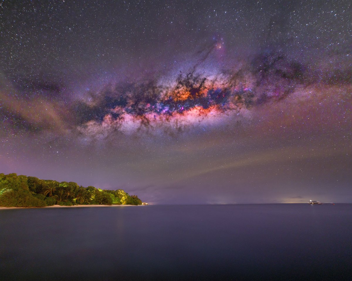 I travelled to <a href="/soneva/">Soneva</a> to get shots of our galaxy. The latitude gives me a great vantage to capture the Milky Way in a way that’s impossible from my home in AZ. I’ll be doing a print release in a few weeks, sign up here if you’re interested in getting one: cosmicbackground.io